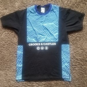 Mens Crooks & Castles Shirt - Medium